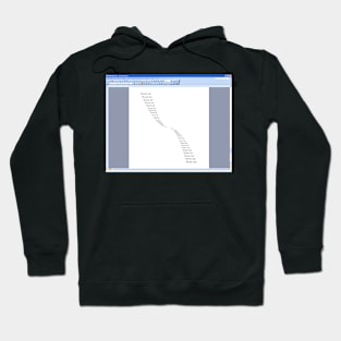 Word Art V Hoodie